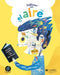Book cover of Hablemos con el Aire with an illustration of a boy made of things that fly.