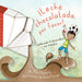 Book cover of Leche Chocolatada por Favor with an illustration of a boy riding a chocolate milk wave while holding milk and balancing a soccer ball on his head.