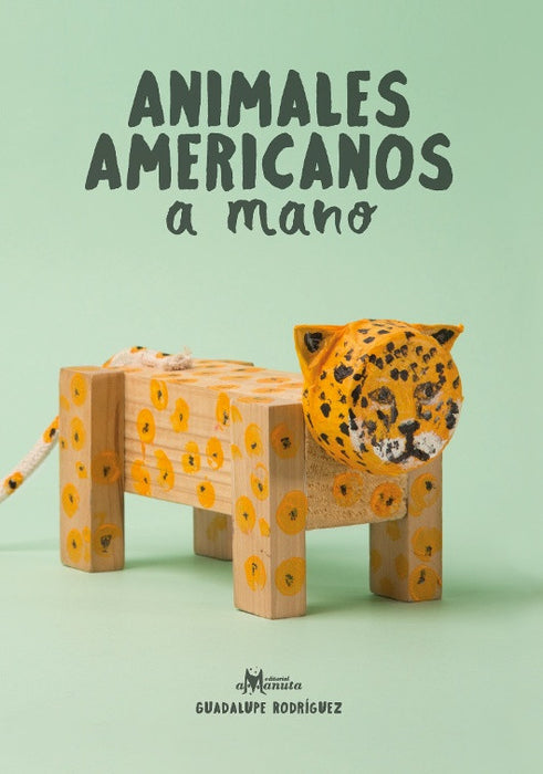 Book cover depicting a wooden home made jaguar. Large image