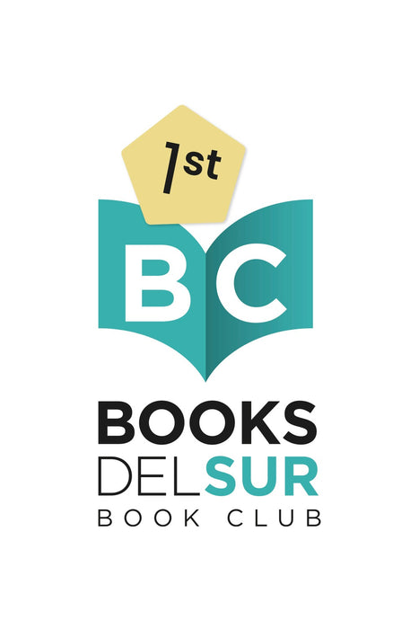 Image of Books Del Sur first grade book club logo.