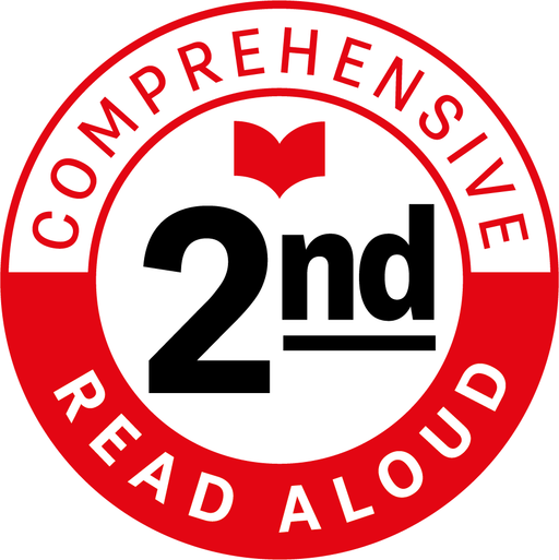 Photo of second grade comprehensive read aloud collection logo.