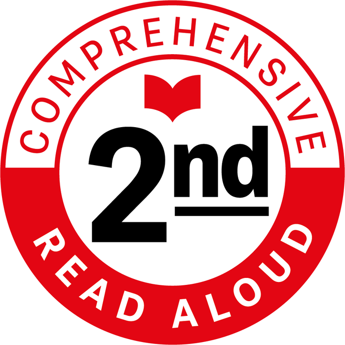 Photo of second grade comprehensive read aloud logo.