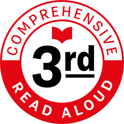 Image of Books Del Sur third grade comprehensive read aloud logo.
