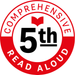 Photo of fifth grade comprehensive read aloud logo.