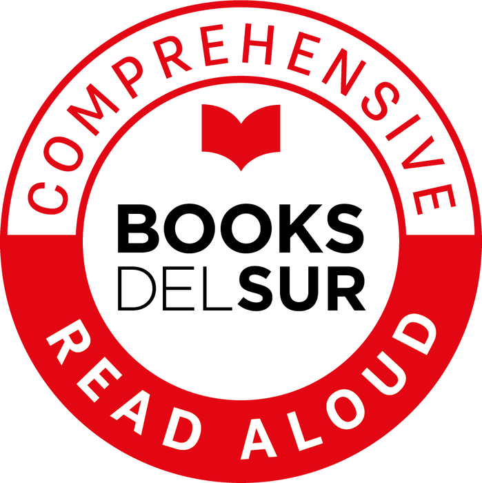 Image of Books Del Sur sixth grade/middle school Comprehensive read aloud logo.