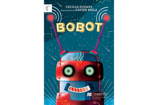 Book cover of Bobot with an illustration of a robot.