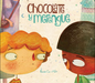 Book cover of Chocolate y Merengue with an illustration of two different skin toned children.