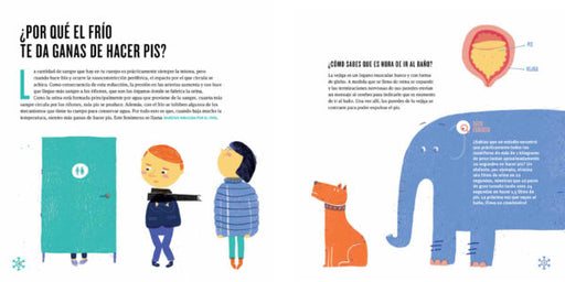 Inside pages showing illustrations of kids, a dog and an elephant.