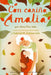 Book cover of Con Carino Amalia with an illustration a grandma hugging her granddaughter.
