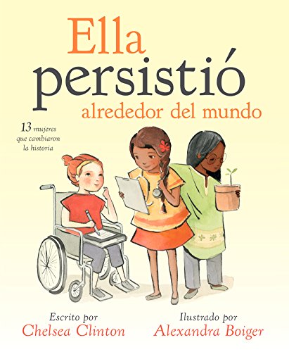 a girl in a wheelchair, a girl being a doctor, and a girl looking at a plant