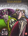 Book cover of Familias Familiares with an illustration of a family made up of different people.