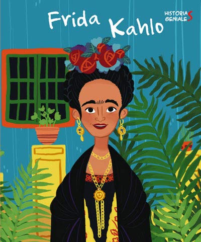 a cartoon Frida Kahlo