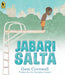 Book cover of Jabari Salta with an illustration of a boy looking down from a diving board.