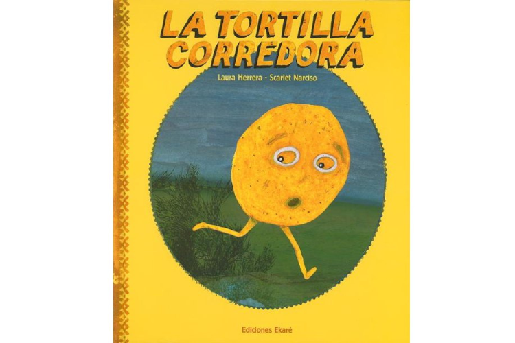 a tortilla running away