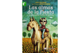 Book cover of Las Almas de la Fiesta y Otros Cuentos de Dia de Muertos with an illustration of a masked man riding on a horse.