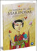 Book cover of La Senora de las Mariposas with an illustration of a girl holding a flower and a butterfly.