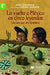 Book cover of la Vuelta a Mexico en Cinco Leyendas with an illustration of two children looking at a 3D map.