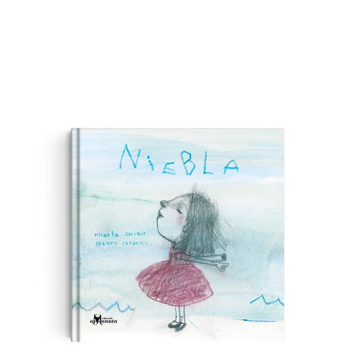 Book cover of Niebla with an illustration of a girl.