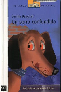 book cover illustrates a dog licking its lips