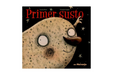Book cover of Primer Susto with an illustration of a creature reaching for stars in the sky.