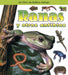 Book cover of Ranas y Otros Anfibios with photographs of a frog and other amphibians.