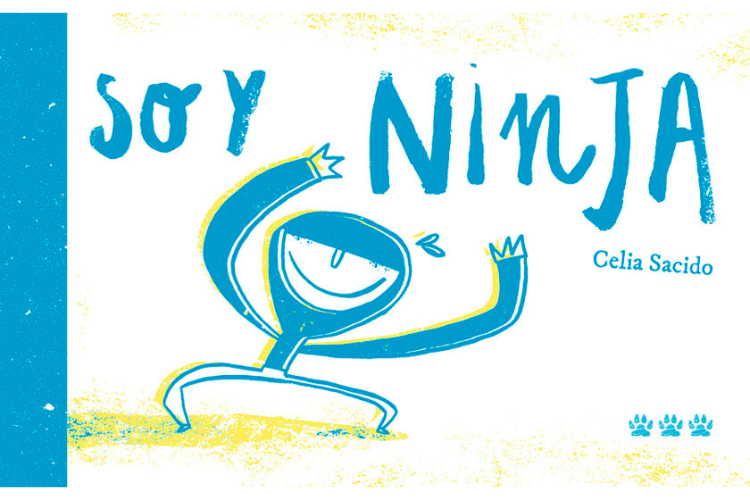 Book cover of Soy Ninja with an illustration of a ninja.
