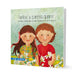 book cover illustrates a boy and a girl with flowers