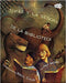 Book cover of Tomas y la Senora de la Biblioteca with an illustration of two people reading books with dinosaurs behind them.