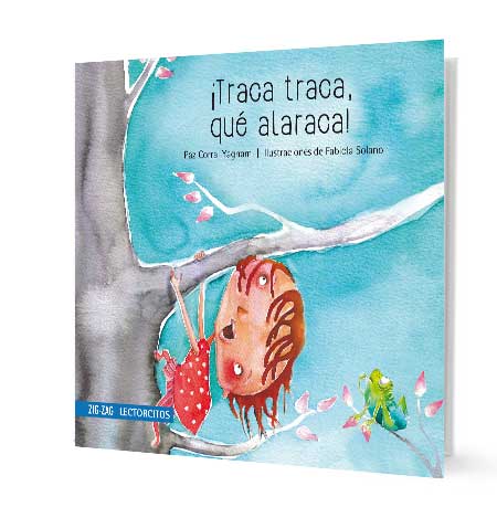 book cover illustration of a little girl climbing on a tree