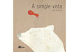 A simple vista book cover depicting an illustration of a little boy on top of a polar bear's huge head