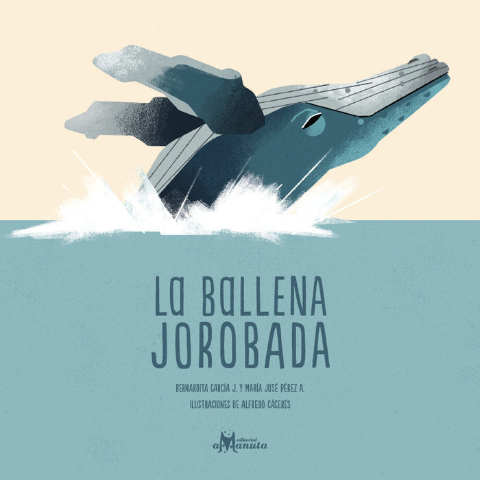 book cover illustrates whale in water
