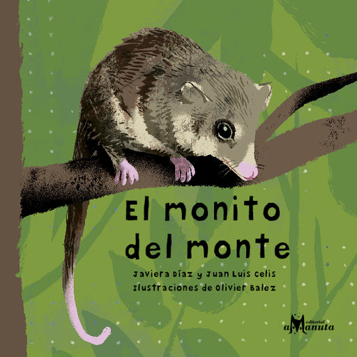Book cover of El Monito del Monte with an illustration of an animal on a branch.