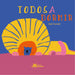 Book cover of Todos a Dormir with an illlustration of an animal sleeping.